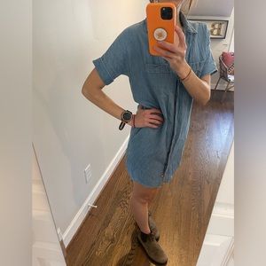 ⭐️ moving sale ⭐️ denim madewell shirt dress